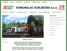 Tablet Screenshot of komunalac.net